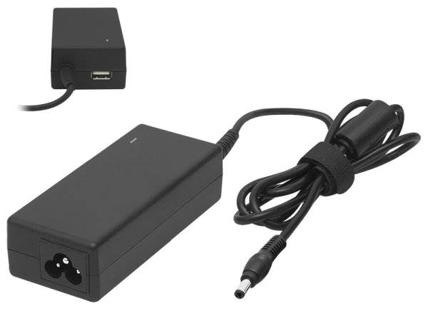Zasilacz 19,0V  3,42A  5,5 / 2,5mm + usb