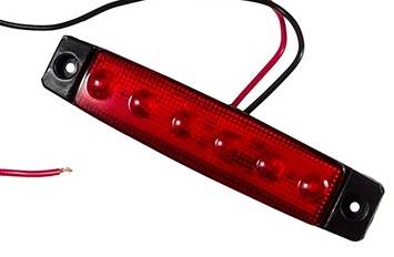 Diody LED Oświetlenie Obrysowe czerwone