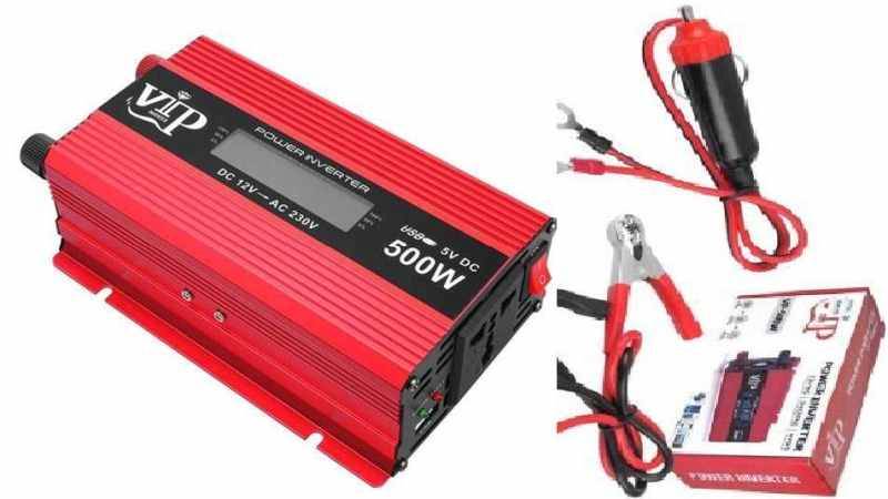 Przetwornica Napięcia 12V 500W VIP z LCD