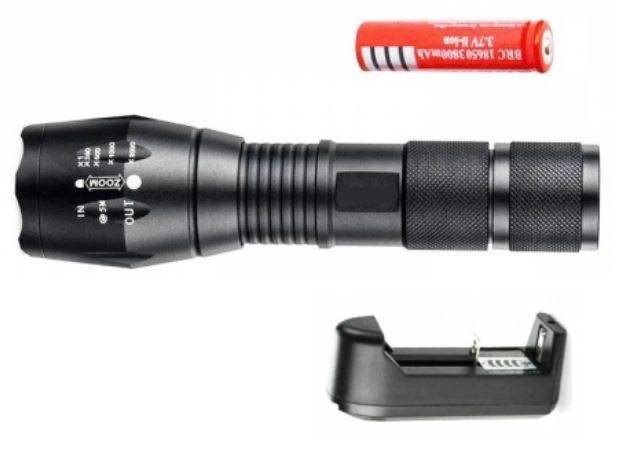 Latarka CREE  3W LZ-2 XML T6 ZOOM 500M