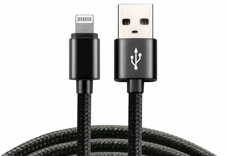 Kabel USB iPhone 5,6,7 Lightning 1,2m EverActive
