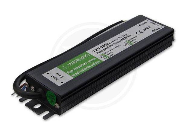 Zasilacz 12V  6,67A IP67 instalacyjny metal
