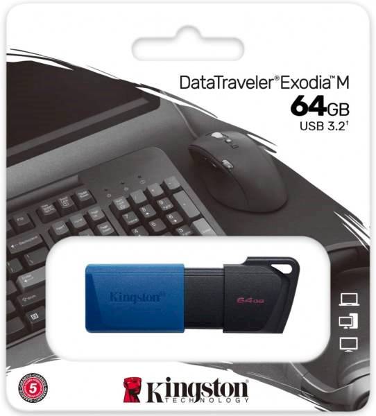 Pendrive 64GB Kingston DT Exodia M usb 3,2