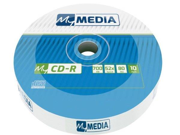 PŁYTA CD-R 700MB Verbatim My Media 10szt/opk