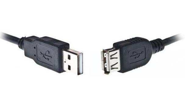 Kabel USB A  1,8m  wt/gn  przedłużacz