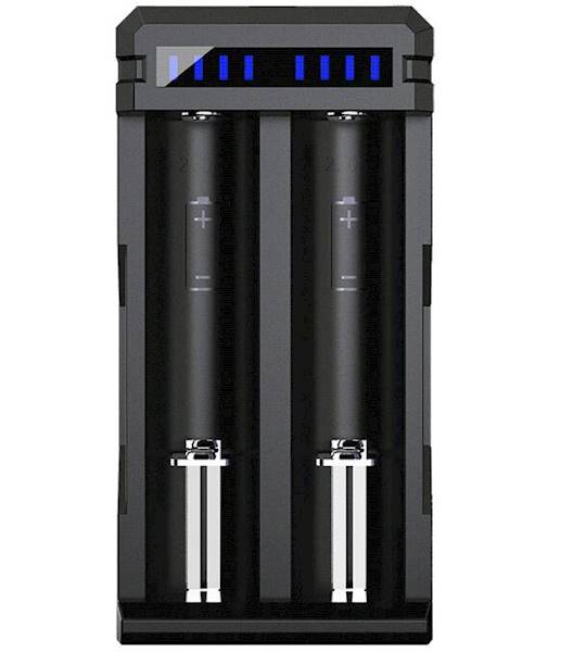 Ładowarka do akumulatorów 18650 SC2 3A 2x2A usb