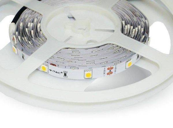 Diody LED taśma Biała Ciepła IP20 1m/30led 5050