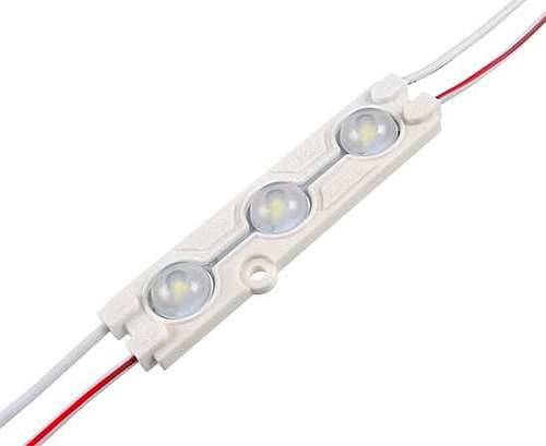 Diody LED moduł 0,72W 12V 3-LED biała zimna 5050
