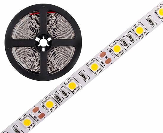 Diody LED taśma Biała Neutral IP20 1m/60led 5050