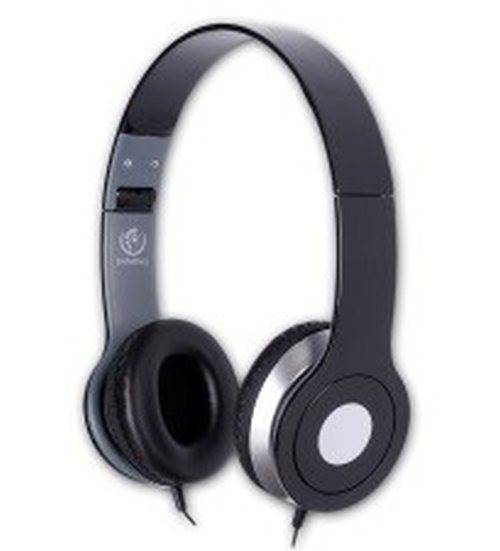 Słuchawki z mikrofonem 4p Rebeltec City black