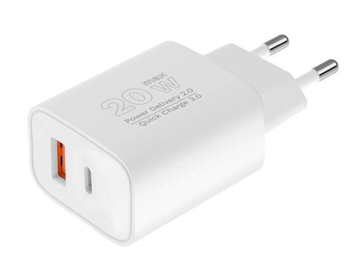 Ładowarka  USB sieciowa 20W USB+C Kruger&Matz