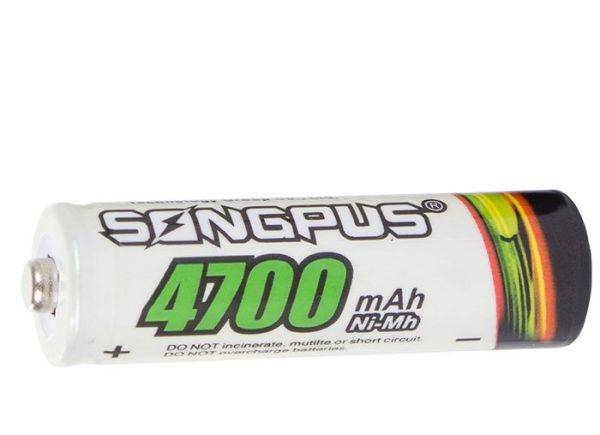 Akumulator  R6 1000mAh 4700mAh SongPlus