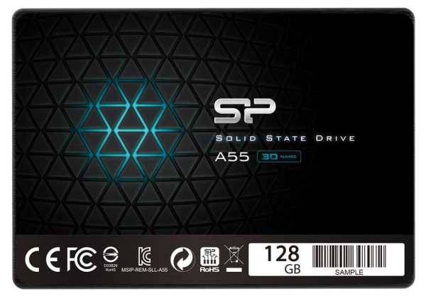 Dysk SSD 2,5"  128GB Silicon Power A55 7mm 550/420