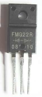 Dioda FMG22R 10A/200V podwójna