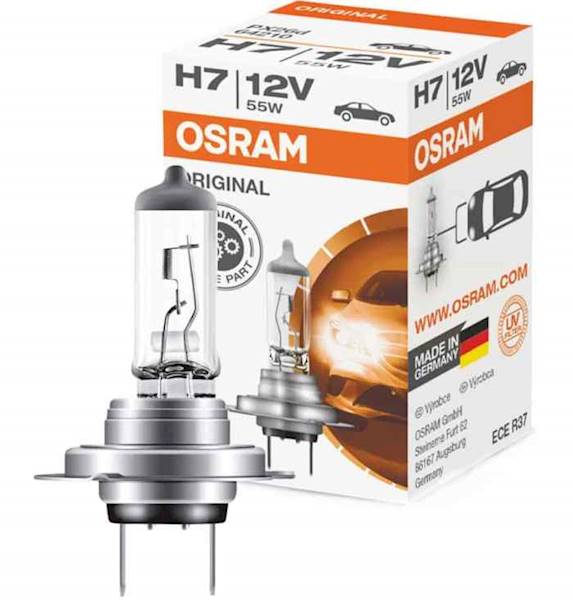 Żarówka Halogen Sam. 12V  H7  55W Osram