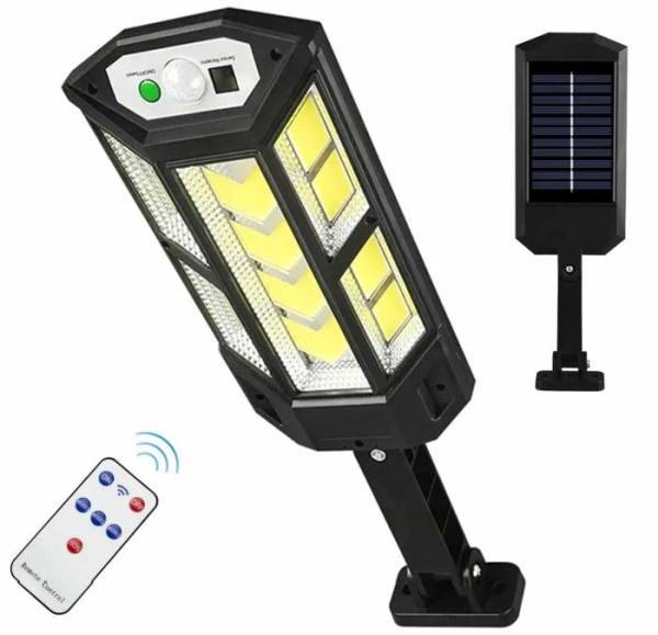 Lampa LED Solarna  30W latarnia z czujnikiem z uch