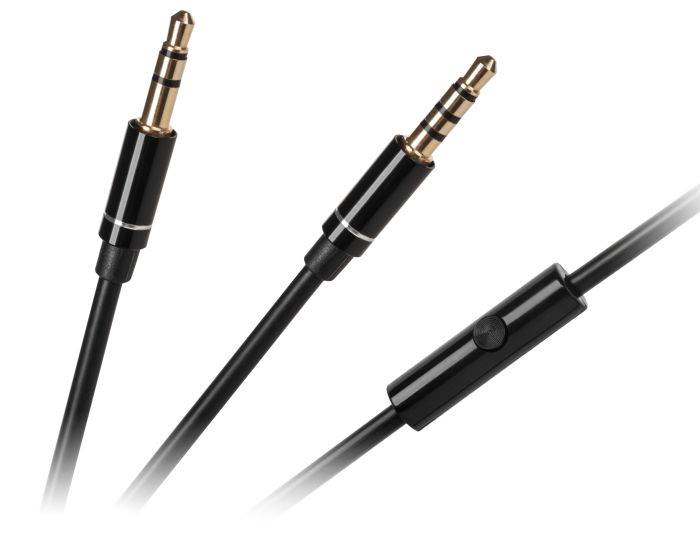 Kabel Jack 3,5  1,8m wt/wt 3p/4p z mikrofonem