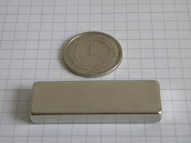Magnes neodym. prostokąt 40x15x6