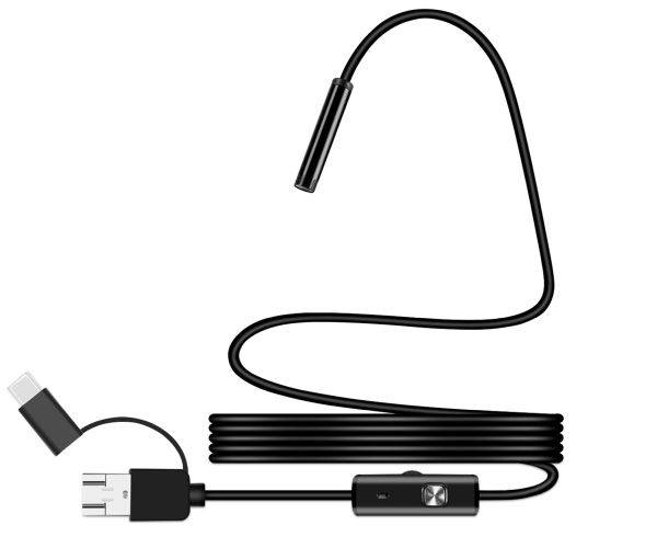 Kamera Inspekcyjna 8mm endoskop usb+C