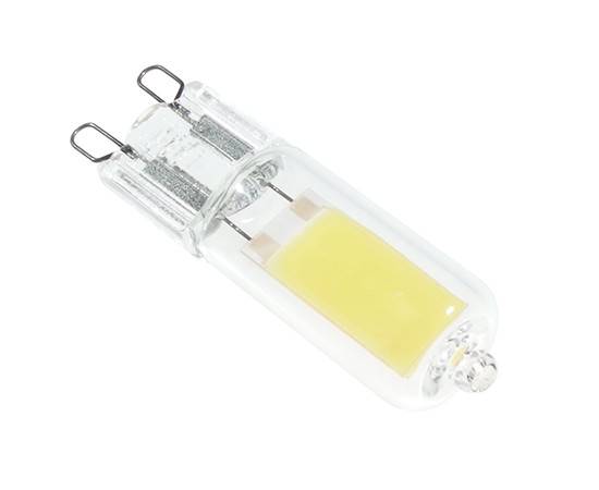 Żarówka LED 230V G9  2W COB 13x50mm zimna