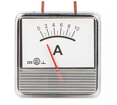 Miernik Amperomierz analog. WP 10A PL