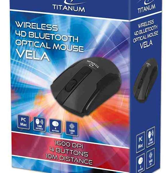 Myszka Optyczna bezprzew. Bluetooth Vela