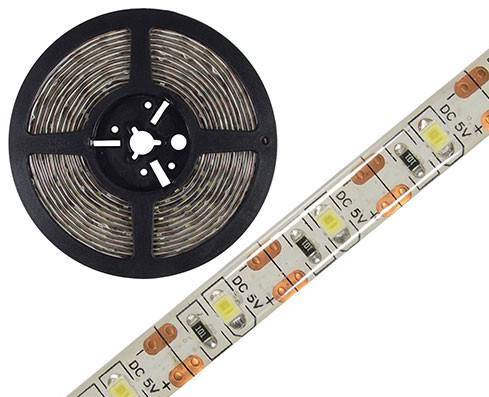 Diody LED taśma Biała Zimna IP65 1m/ 60led 3528 5V