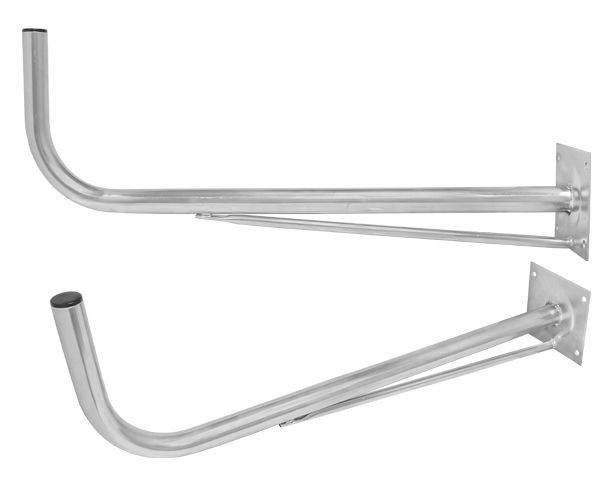 Uchwyt Antenowy Met. L-80 gr. 38mm ocynk wzmoc