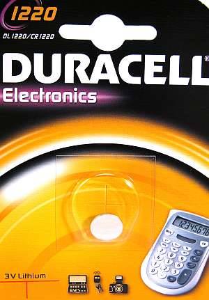 Bateria  CR1220  3V Duracell DL1220 Litowa 