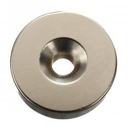 Magnes neodym. okrągły 10x3 z otworem 7/3,5mm