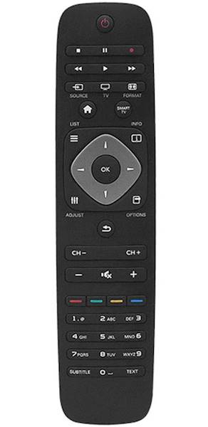 Pilot Philips 398GR8BD 3D SmartTV