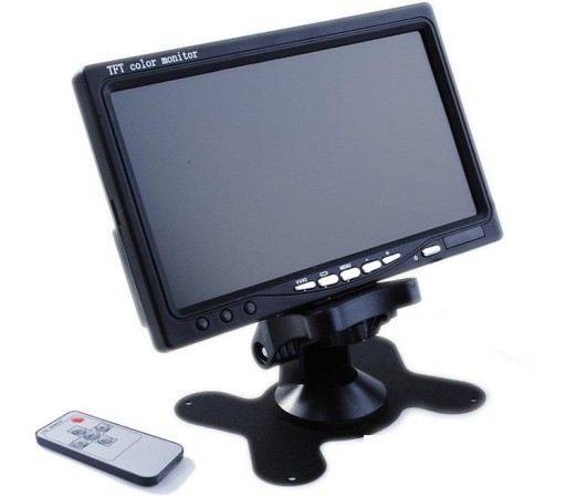 Monitor LCD  7"   AV Pilot Car 12/24