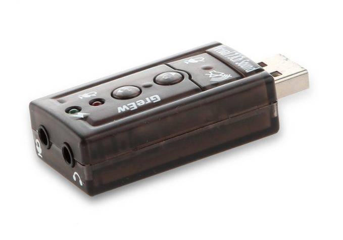 Karta Dźwiękowa USB 7+1