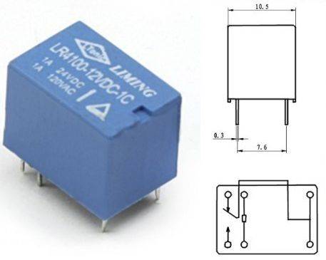 Przekaźnik 12V 1A 4100