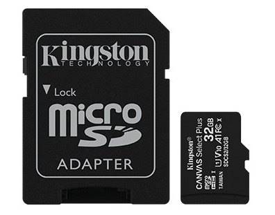 Karta Pamięci  32GB Micro SD +red. Kingston C10 U