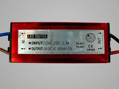 Przetwornica Nap. CC 12V 20W 0,6A 18-36V 600mA