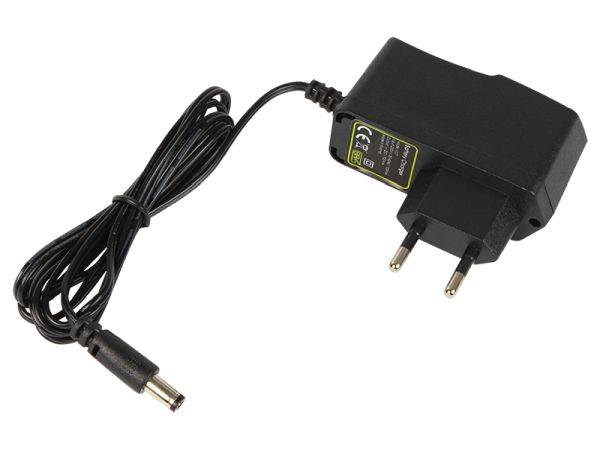 Ładowarka do aku. żel. 12V (14,4V 1A) LED wtyk DC
