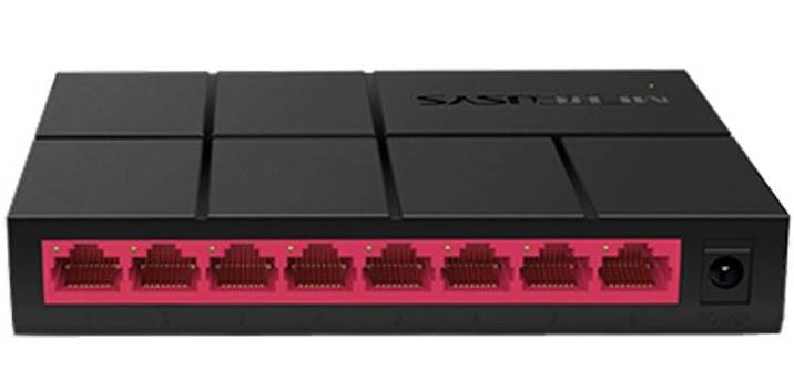 SWITCH 8*10/100/1000 Mercusys MS108G Gigabit