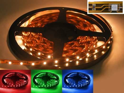 Diody LED taśma RGB 5050 IP20 1m/60led  12V