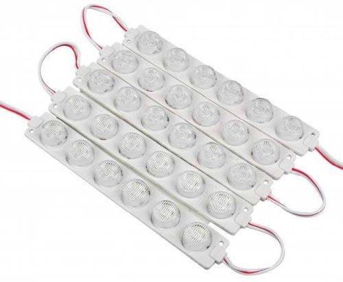 Diody LED moduł 2W 12V 6-LED biała zimna 2835