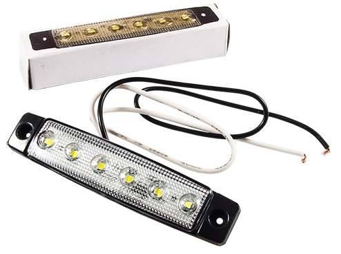 Diody LED Oświetlenie Obrysowe białe