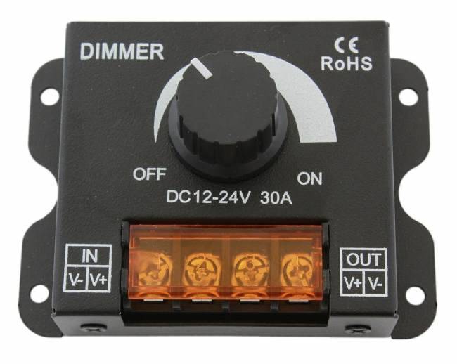 Regulator ściemniacz LED 12-24V 30A