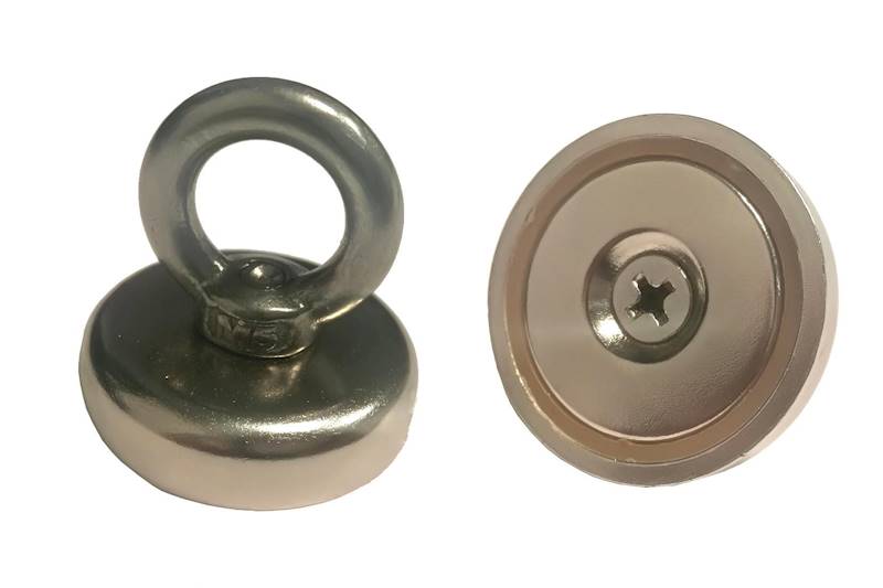 Magnes neodym. Chwytak 36mm do 30kg z uchem