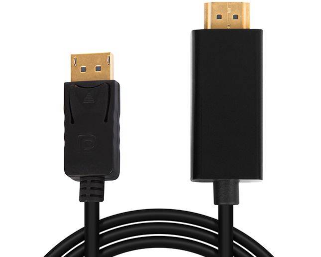 Kabel DisplayPort DP-wt./ HDMI-wt. 2m
