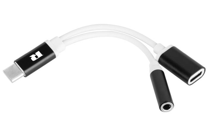 Redukcja USB C-wt / Jack 3,5-gn przejściówka + usb