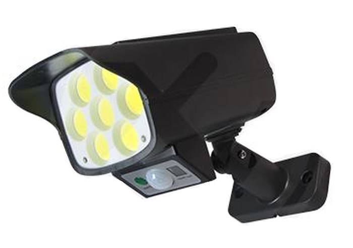 Lampa LED Solarna z czujnikiem ruchu Atrapa kamery