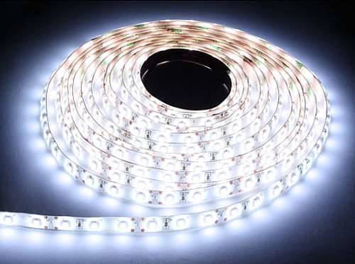 Diody LED taśma Biała ciepła IP68 1m/60led 5050 gu