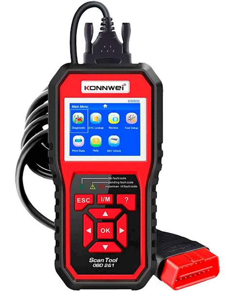 Miernik diagnostyczny skaner OBD2 Konnwei KW850