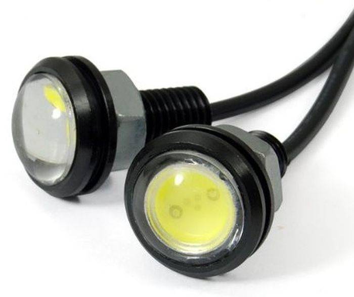Diody LED moduł 1,0W 12V 23mm soczewka 1szt