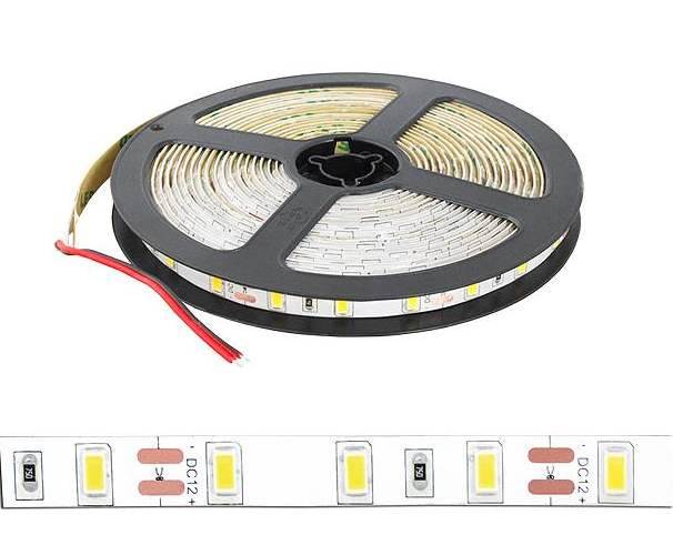Diody LED taśma Biała Neutral IP20 1m/60led 5630